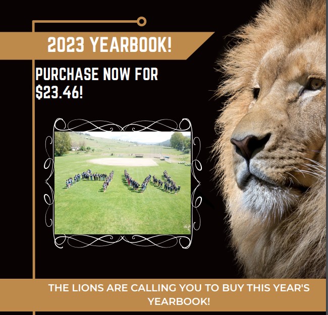  Buy a Yearbook today!